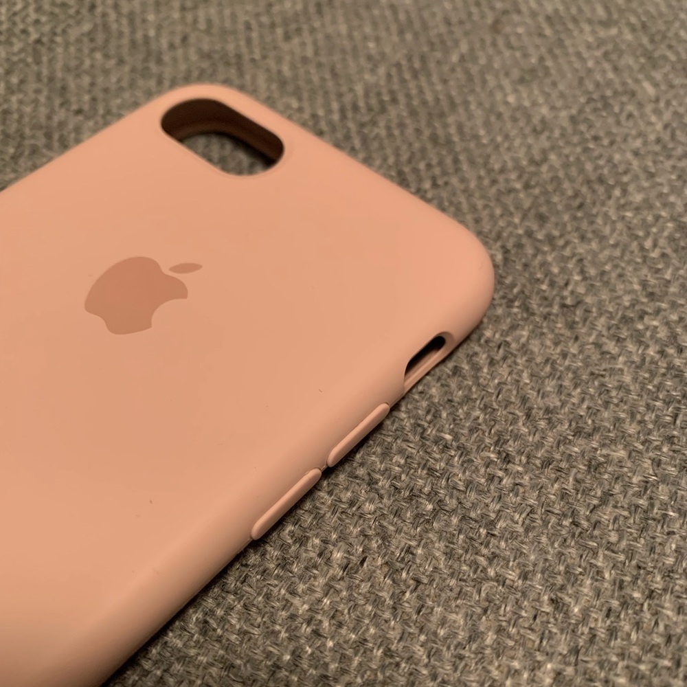 Pink IPhone 6S Authentic Apple Case Soft Inside Cell Phone Case Great Condition